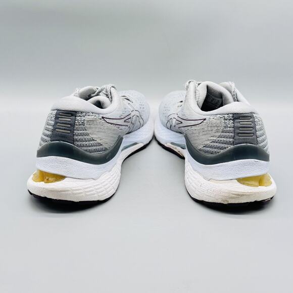 Asics Shoes Womens 7.5 Gray Blue Gel Kayano 28 Mesh Running Athletic Sneakers - Picture 8 of 12